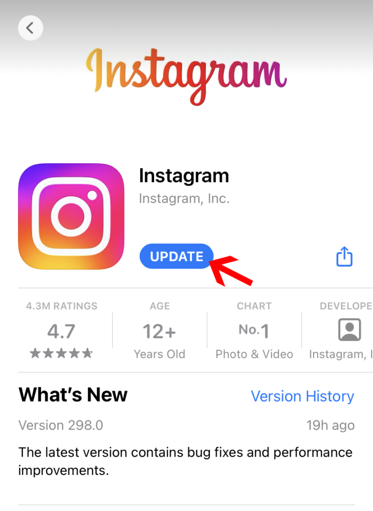 instagram messages not showing