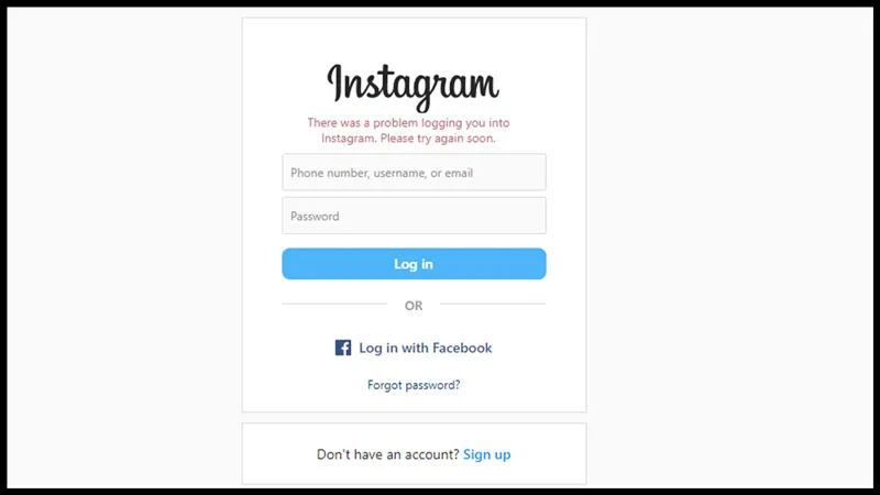 There Was A Problem Logging You Into Instagram